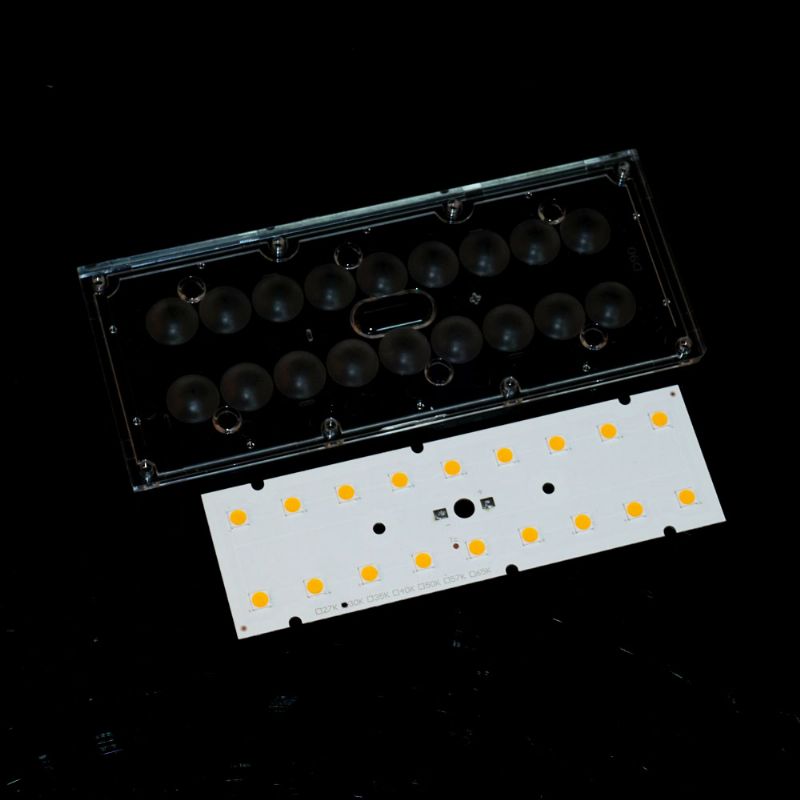 PCB 2 x 9 with SMD 5050 18 LEDs Module 50W for Street Lighting 18427