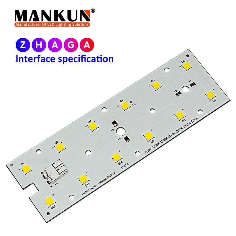 145*45mm PCB 2x6 with 5050 50w DC72V LED module for Street Lighting 17800