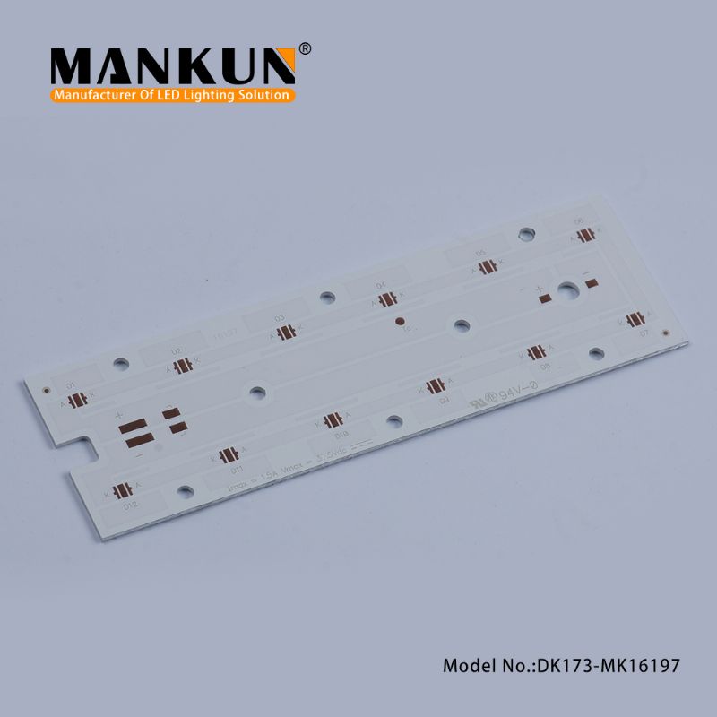 146*45mm PCB 2x6 with 3535 36W 158Lm/w for Street Lighting 17682