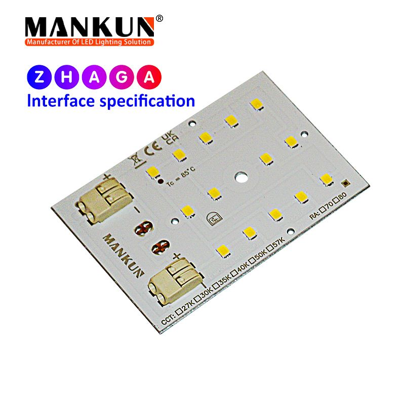 72.2x49.5mm pcb with SMD 2835 14LEDs 13W for Outdoor Lighting modules 20853