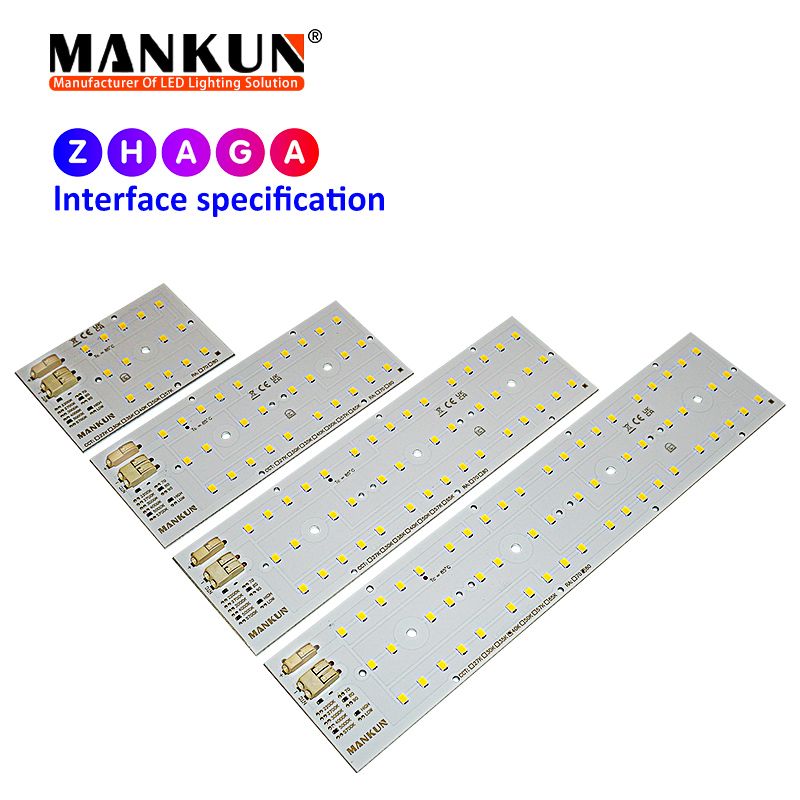 72.2x49.5mm pcb with SMD 2835 14LEDs 165LM/W DC42V for Street Lighting modules 20854