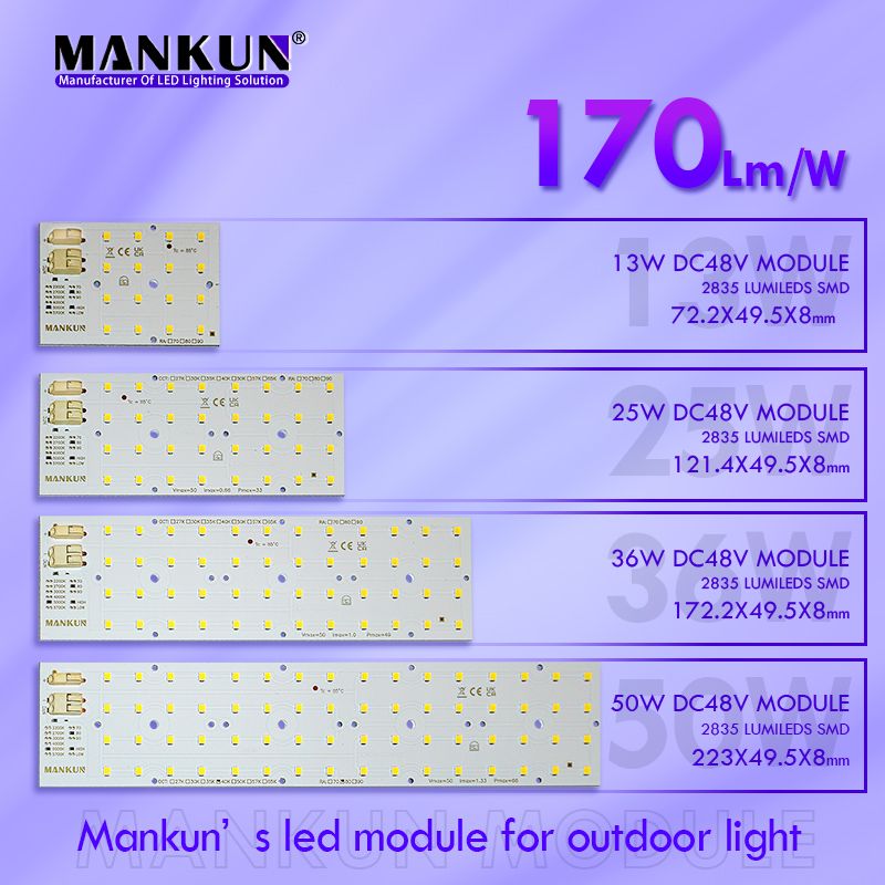 121.4x49.5mm pcb with SMD 2835 32LEDs 25W for Outdoor Lighting modules 20978