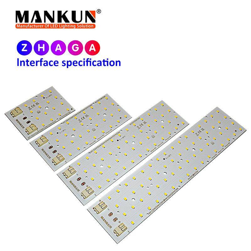 172.2x49.5mm pcb with SMD 2835 48LEDs 36W for Outdoor Lighting modules 20806