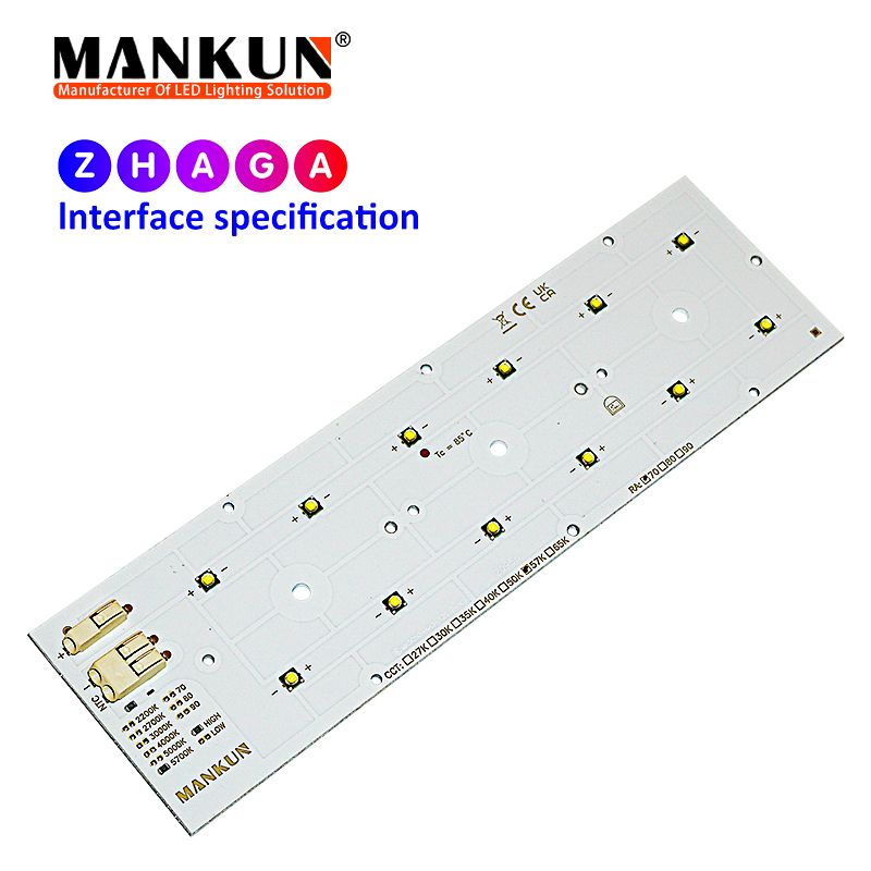 172.2x49.5mm PCB with 2x6 smd 3535 LED module for 36V 36W Street Lighting 20956