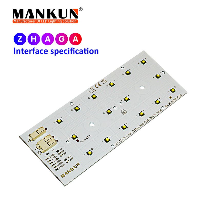 121.4x49.5mm PCB with 3535 16LED module 20971