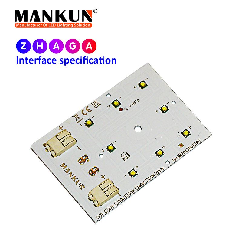 72.2x49.5mm PCB with 3535 8LED module 20966