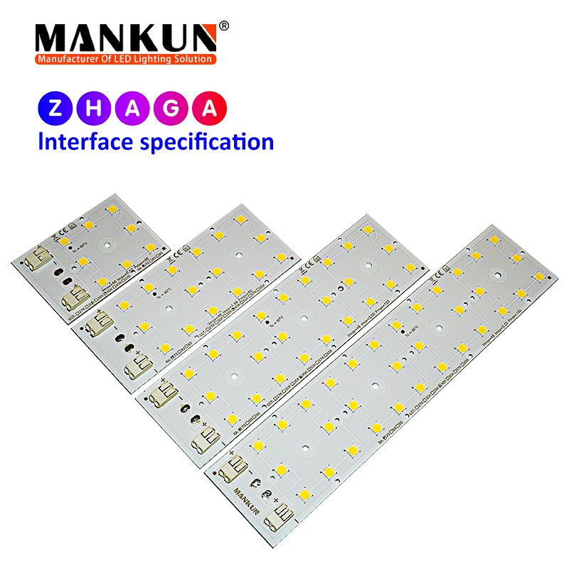 72.2x49.5mm PCB with 8x1 LumiLEDs 5050 LEDs module for Street Lighting 20937