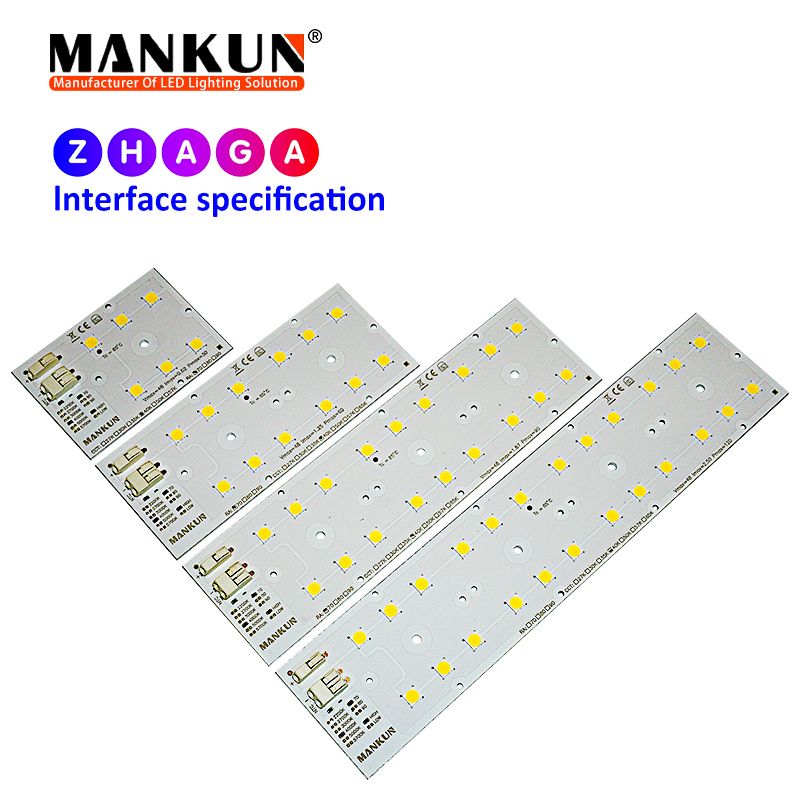 223x49.5mm PCB with 6x4 LumiLEDs 5050 LEDs module for 50w Street Lighting 20936