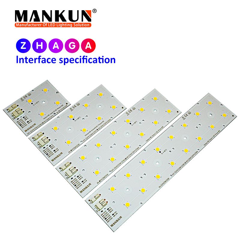 72.2x49.5mm PCB with 2x2 LumiLEDs 5050 LEDs module for Street Lighting 20925