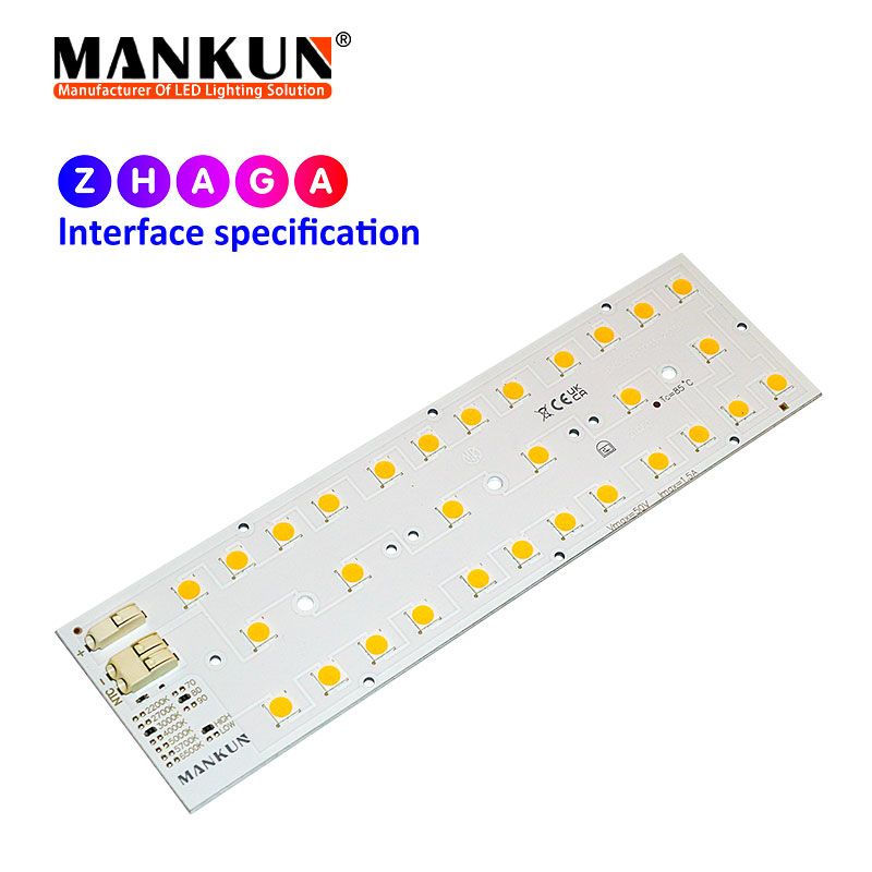 172.2x49.5mm PCB with 10x3 LumiLEDs 5050 LEDs module for Street Lighting 21080