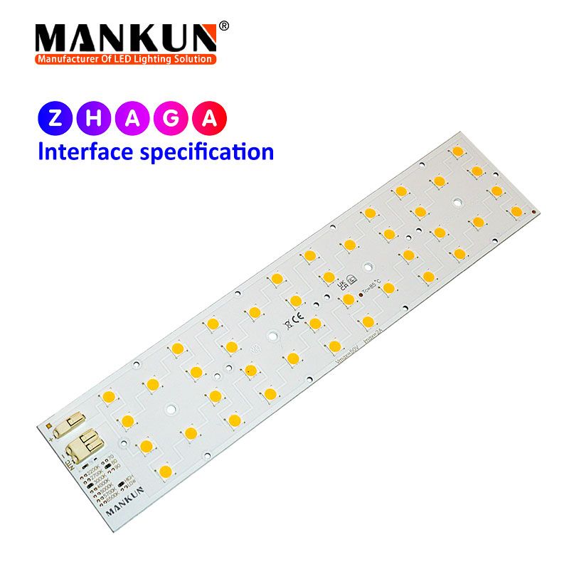 223x49.5mm PCB with 10x4 LumiLEDs 5050 LEDs module for Street Lighting 21077