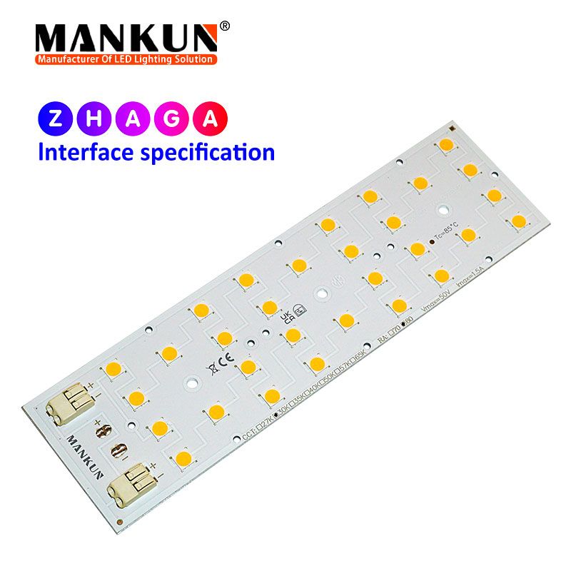 172.2x49.5mm PCB with 10x3 LumiLEDs 5050 LEDs module for Street Lighting 21068