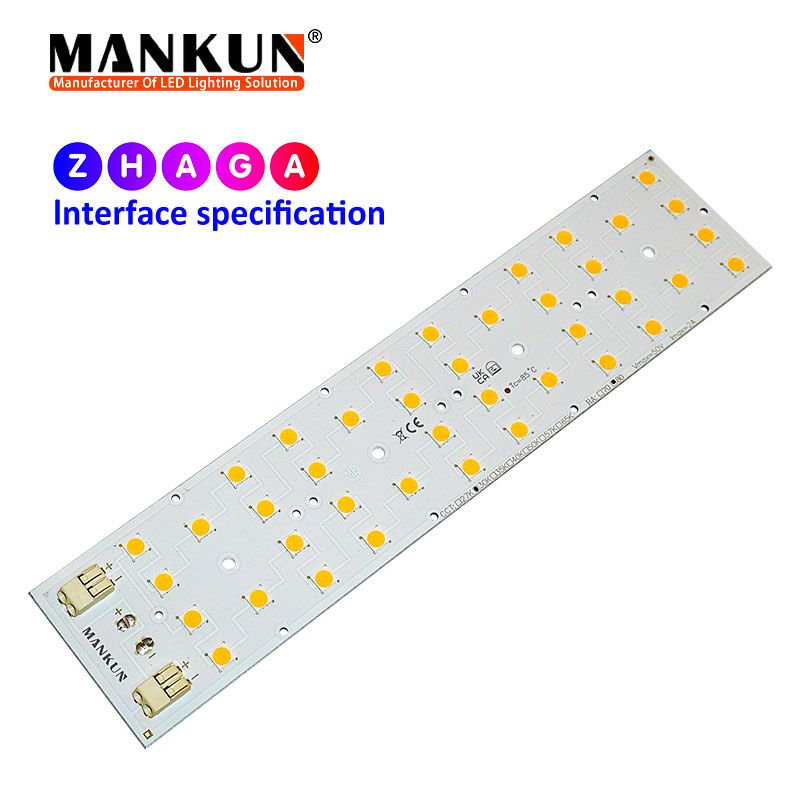 223x49.5mm PCB with 10x4 LumiLEDs 5050 LEDs module for Street Lighting 21069