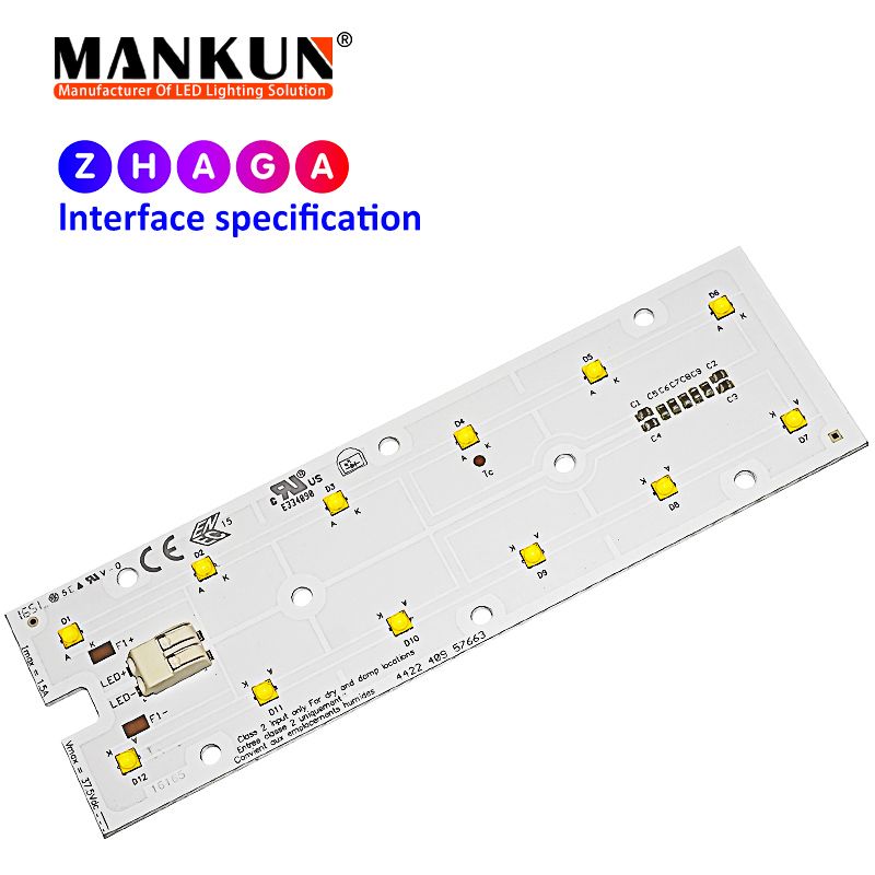 145*45mm PCB 2x6 with 3535 36w DC36V LED module for Street Lighting 16165