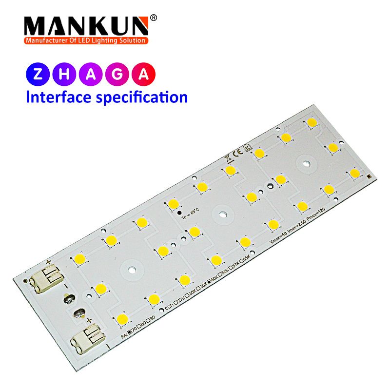 172.2x49.5mm PCB with 8x3 LumiLEDs 5050 LEDs module for Street Lighting 20939