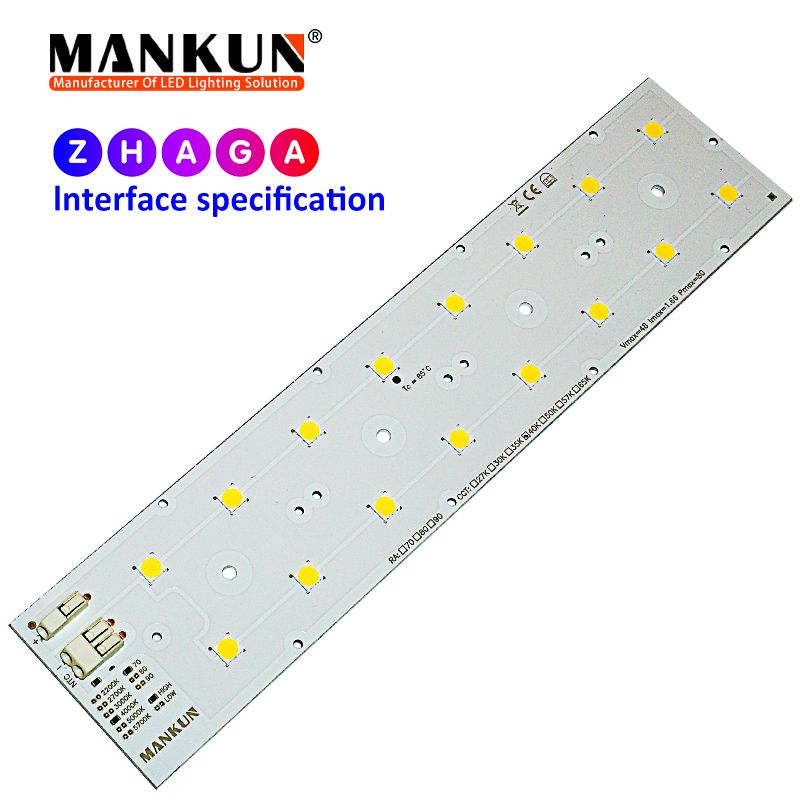 223x49.5mm PCB with 2x8 LumiLEDs 5050 LEDs module for Street Lighting 20928