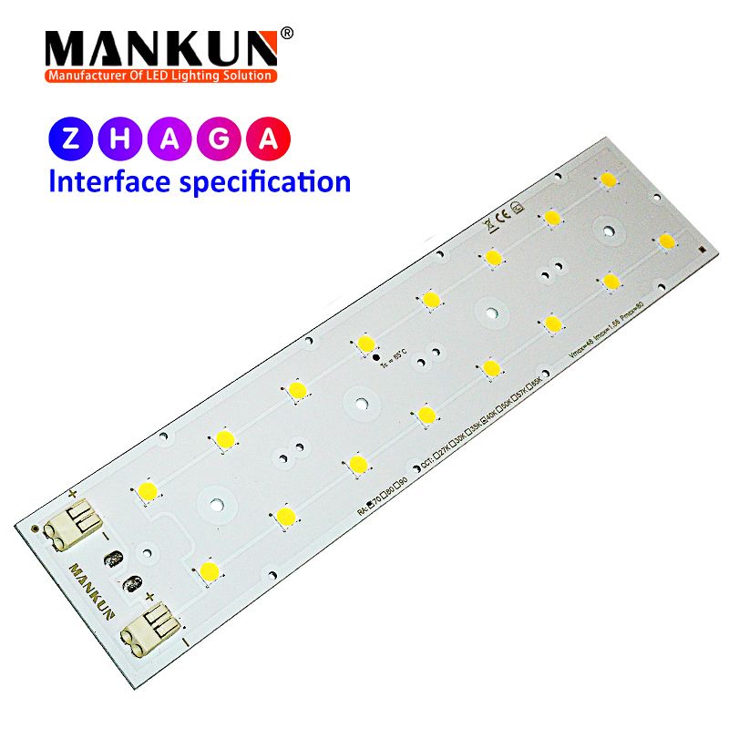 223x49.5mm PCB with 2x8 LumiLEDs 5050 LEDs module for Street Lighting 20924