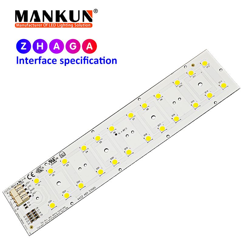 223x49.5mm PCB with 6x4 LumiLEDs 5050 LEDs module for Street Lighting 20404