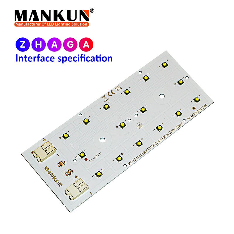 121.4x49.5mm PCB board with SMD 3535 16LED 50W@151Lm/W module 20967