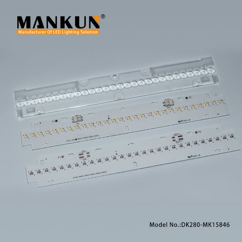 Linear LED Module 40x280mm 28leds 9W 199Lm/w office light module 15846