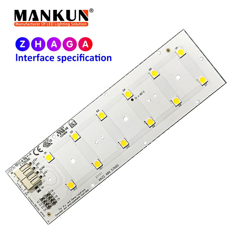 Zhaga standard PCB with 2x6 LumiLEDs 5050 LEDs module for Street Lighting 20401