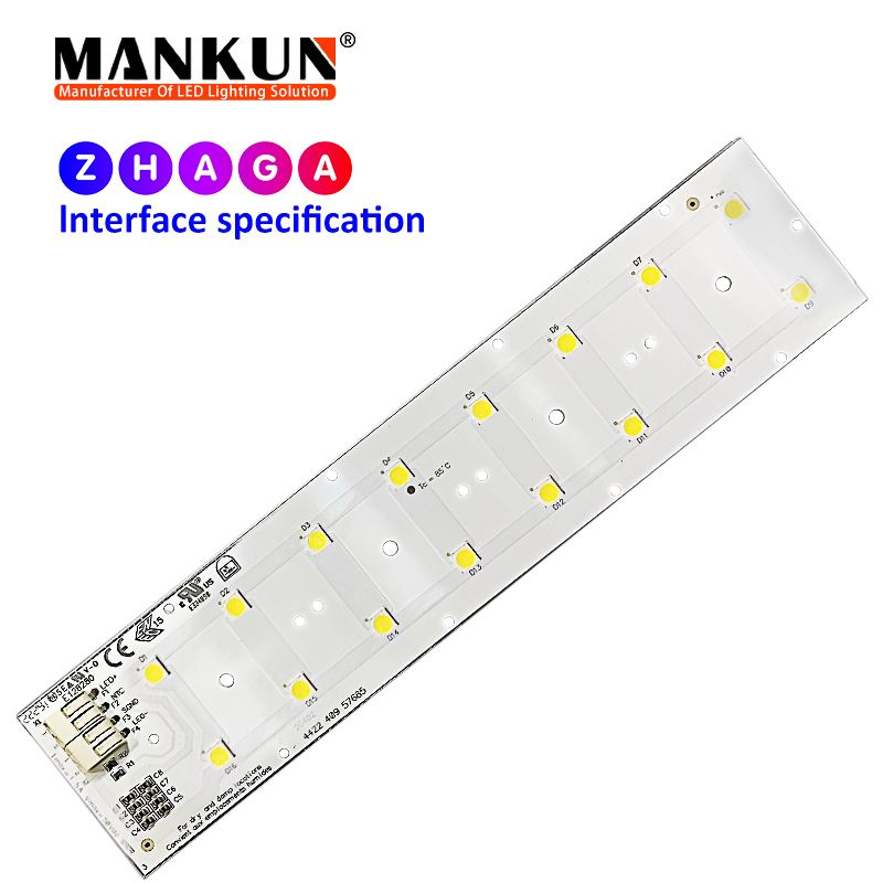 Zhaga standard PCB with 2x8 LumiLEDs 5050 LEDs module for Street Lighting 20402