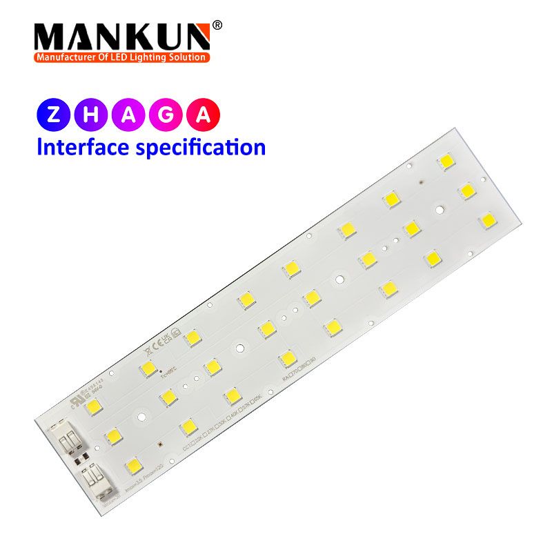 PCB with 6x4 LumiLEDs 5050 LEDs module for 100W 170lm/w Street Lighting 21458